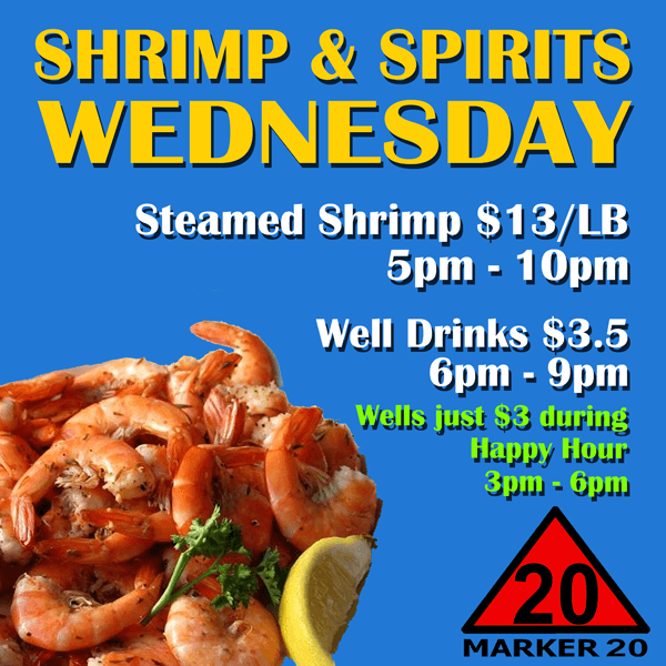 Wednesday Shrimp Special